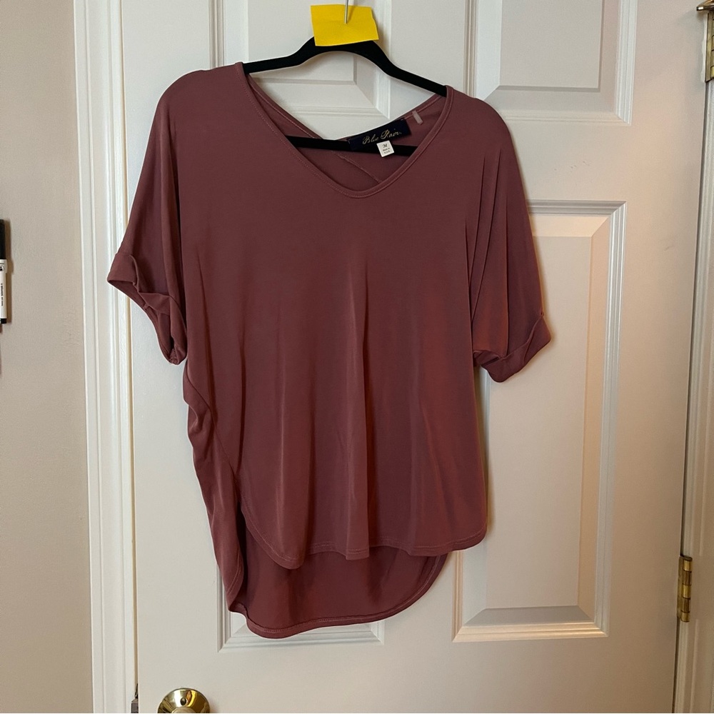 Pink vneck